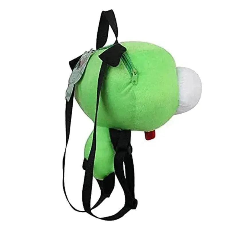  Cute Green Alien Invader Zim 3D Robot Gir Plush Doll Backpack -  -  ToylandEU™