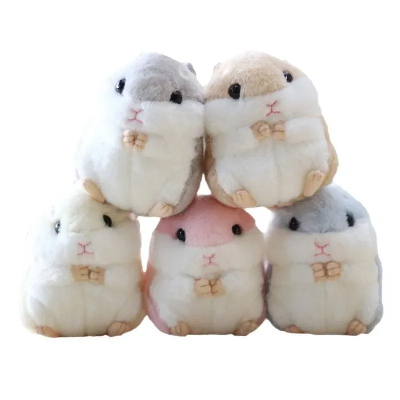 Cute Hamster Plush Toy With Chain Key Ring Pendant For Kids Birthday Gift - ToylandEU