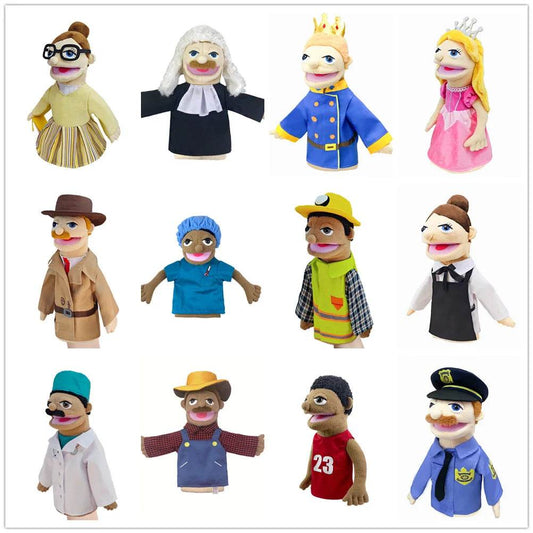 Cute Hand Puppets Profession Series For Kids Education - ToylandEU