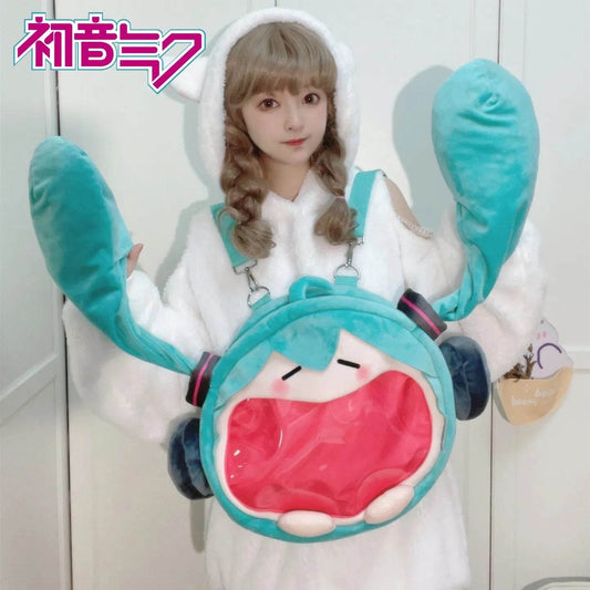 Cute Hatsune Miku Anime Backpack – Stylish & Spacious for School & Travel - ToylandEU