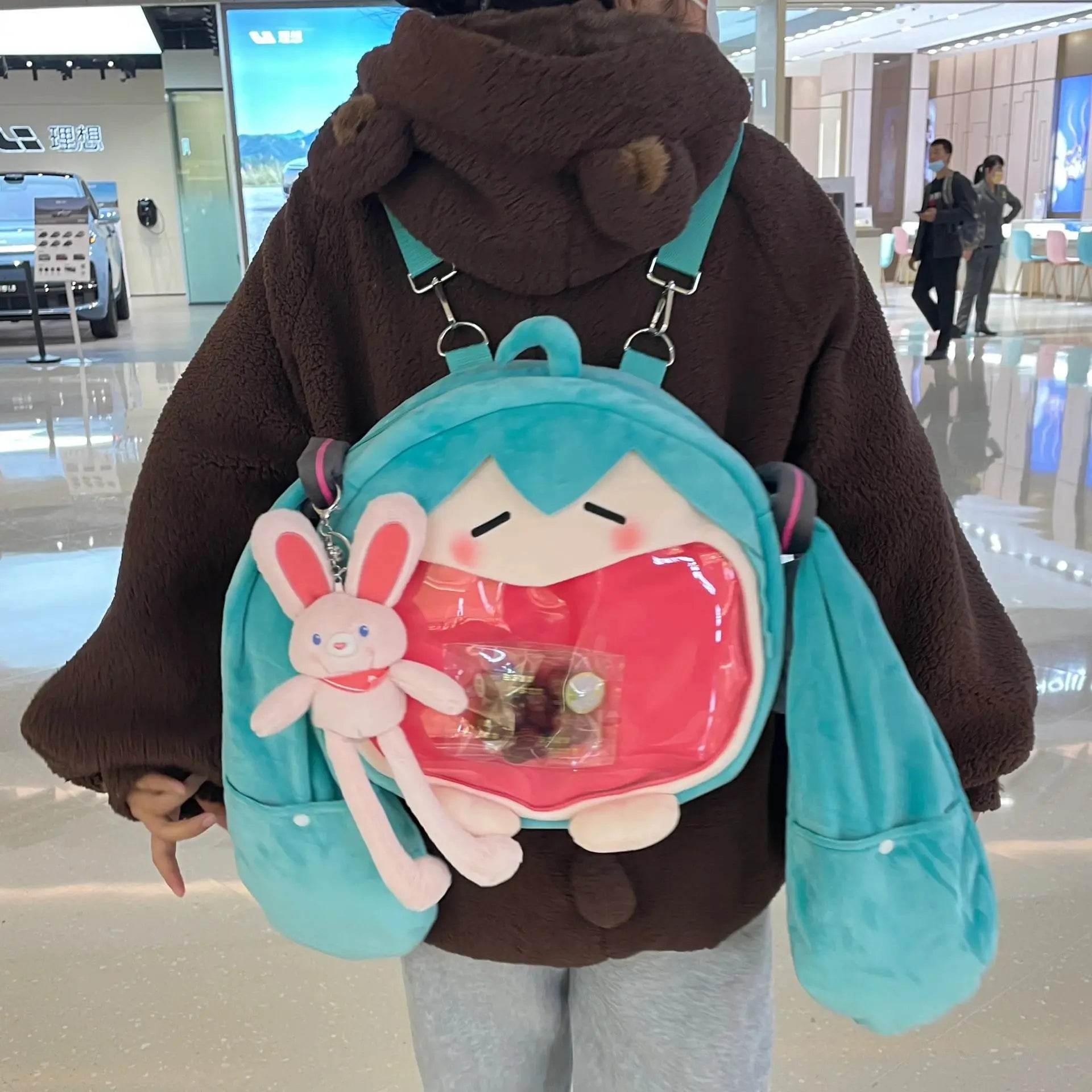 Cute Hatsune Miku Anime Backpack – Stylish & Spacious for School & Travel - ToylandEU