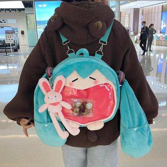 Cute Hatsune Miku Anime Backpack – Stylish & Spacious for School & Travel - ToylandEU