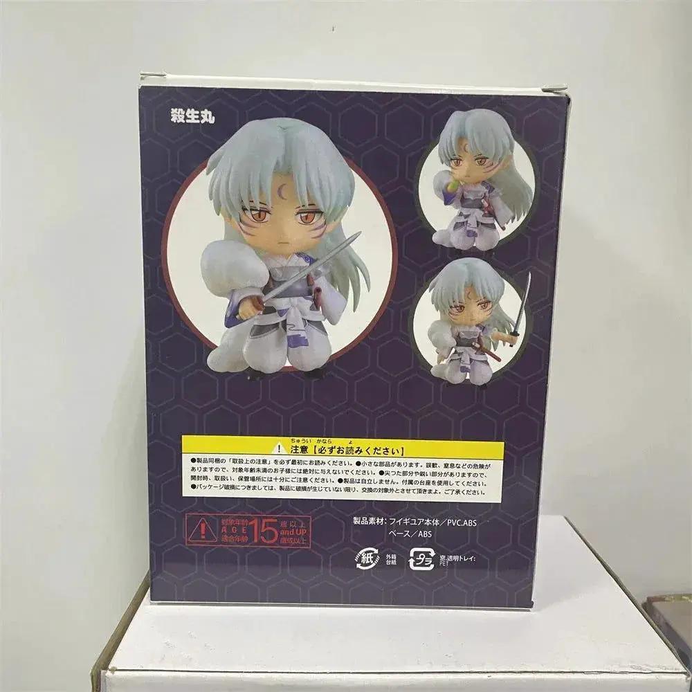  Cute Inuyasha and Sesshoumaru Anime FIgurines, Kawaii Chibi Action Figures PVC Cute Toys 10 cm -  ToylandEU™