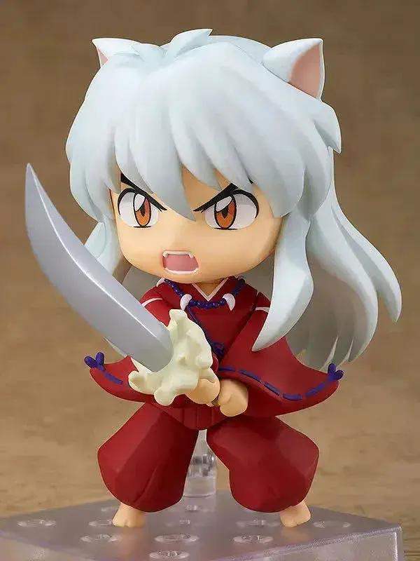 Cute Inuyasha and Sesshoumaru Anime FIgurines, Kawaii Chibi Action Figures PVC Cute Toys 10 cm - ToylandEU