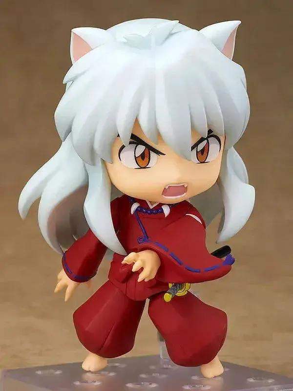 Cute Inuyasha and Sesshoumaru Anime FIgurines, Kawaii Chibi Action Figures PVC Cute Toys 10 cm - ToylandEU