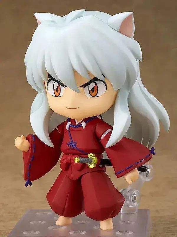 Cute Inuyasha and Sesshoumaru Anime FIgurines, Kawaii Chibi Action Figures PVC Cute Toys 10 cm - ToylandEU