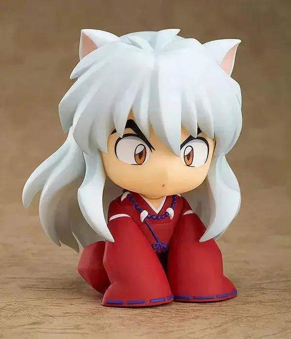 Cute Inuyasha and Sesshoumaru Anime FIgurines, Kawaii Chibi Action Figures PVC Cute Toys 10 cm - ToylandEU