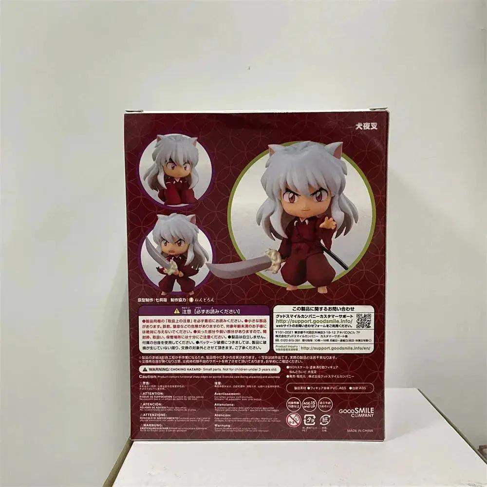 Cute Inuyasha and Sesshoumaru Anime FIgurines, Kawaii Chibi Action Figures PVC Cute Toys 10 cm - ToylandEU