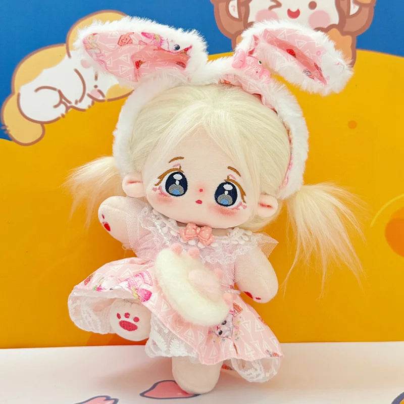 Cute Kawaii Idol Plush Doll 20cm Dress Up Customization Gift - ToylandEU