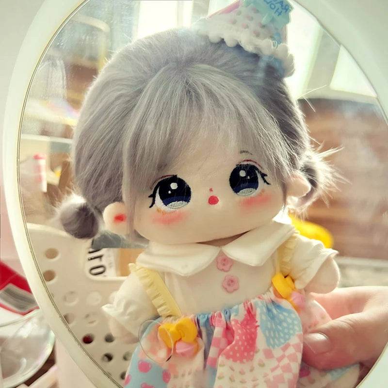 Cute Kawaii Idol Plush Doll 20cm Dress Up Customization Gift - ToylandEU