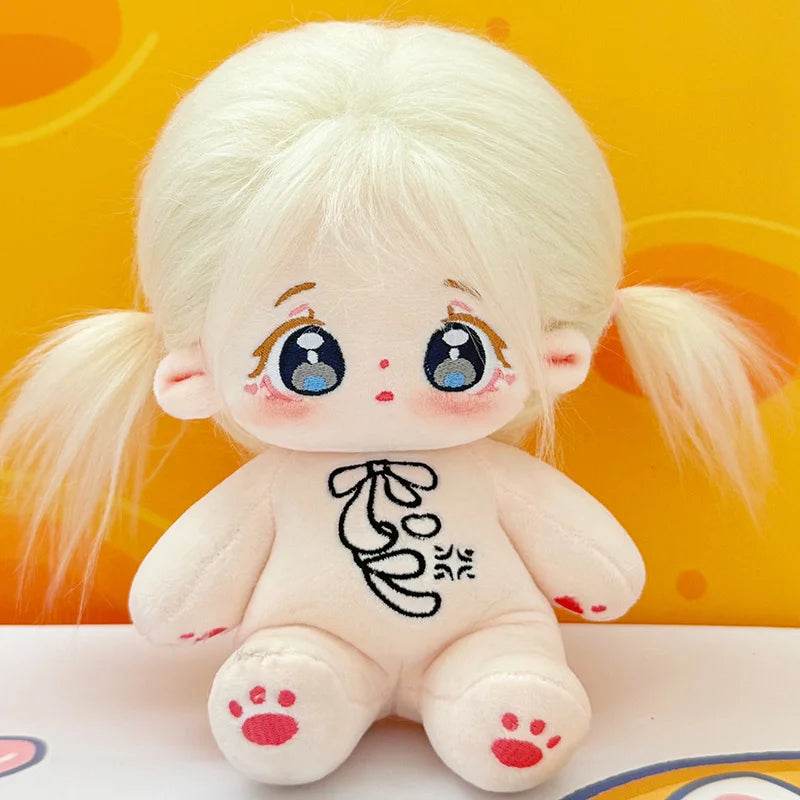 Cute Kawaii Idol Plush Doll 20cm Dress Up Customization Gift - ToylandEU