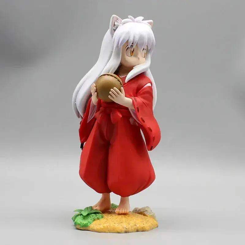 Inuyasha Chibi Figure Looking Back Pose Desktop Decor - ToylandEU