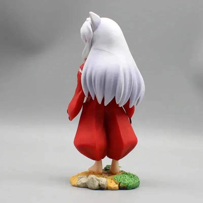 Inuyasha Chibi Figure Looking Back Pose Desktop Decor - ToylandEU