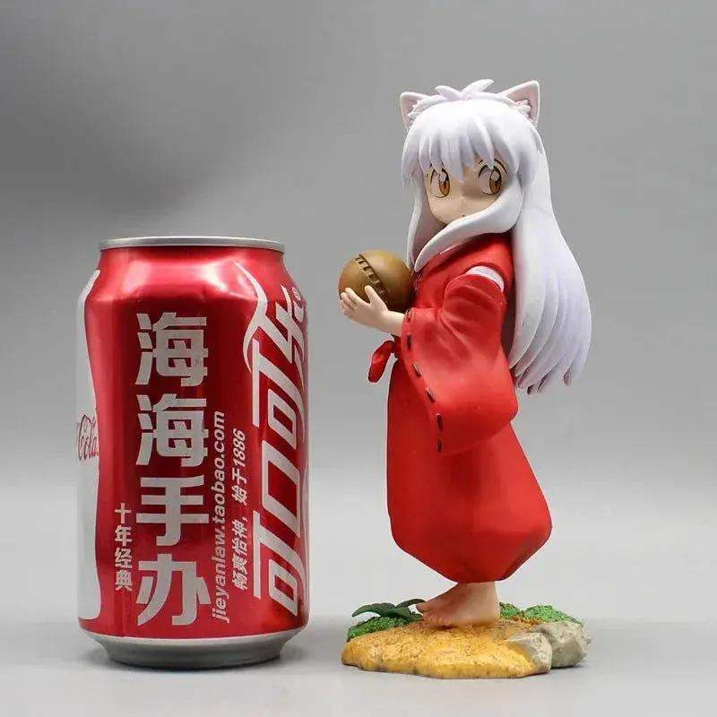 Inuyasha Chibi Figure Looking Back Pose Desktop Decor - ToylandEU