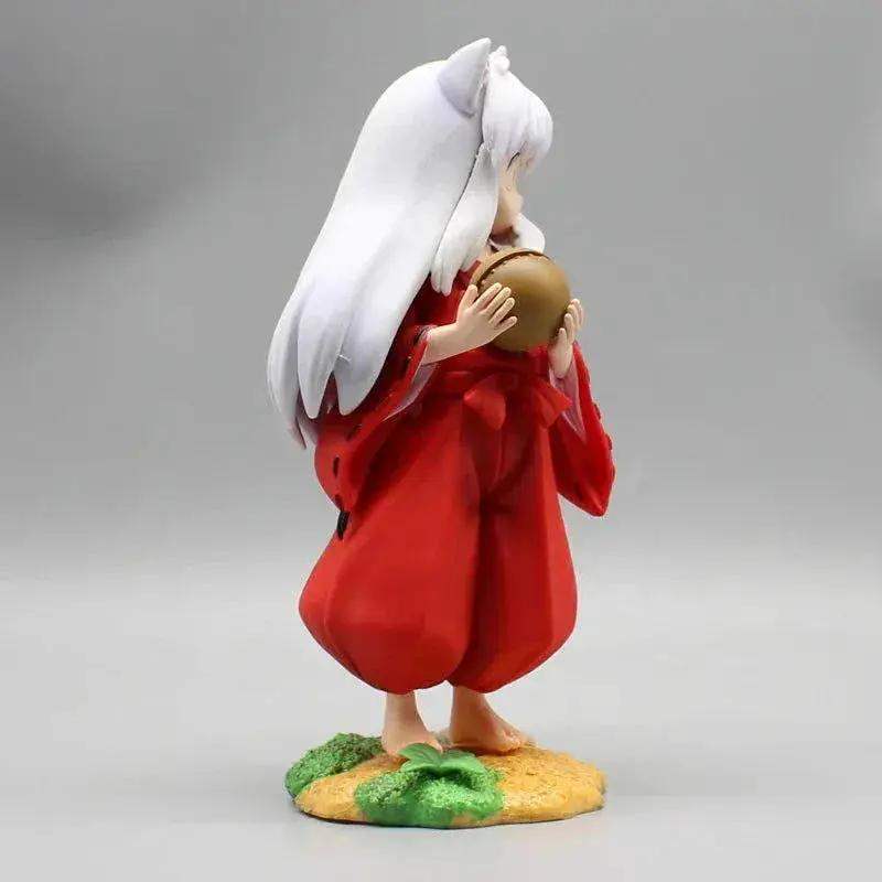 Inuyasha Chibi Figure Looking Back Pose Desktop Decor - ToylandEU