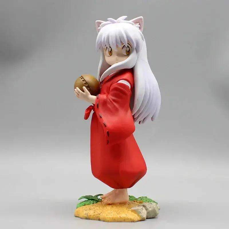 Inuyasha Chibi Figure Looking Back Pose Desktop Decor - ToylandEU
