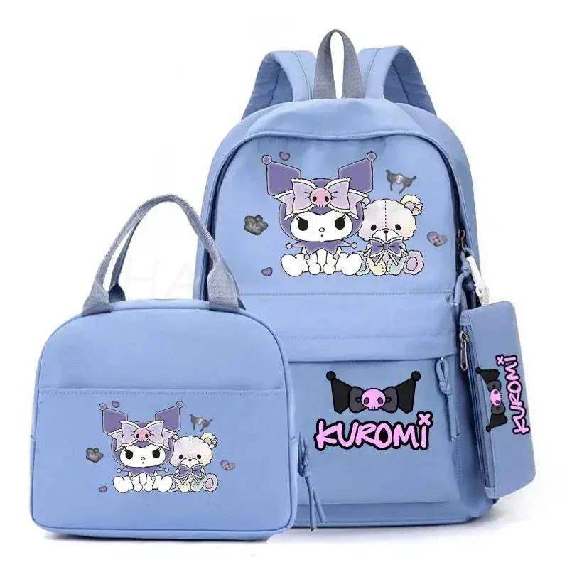 Kuromi Melody School Backpack With Lunch Bag And Laptop Pocket - ToylandEU