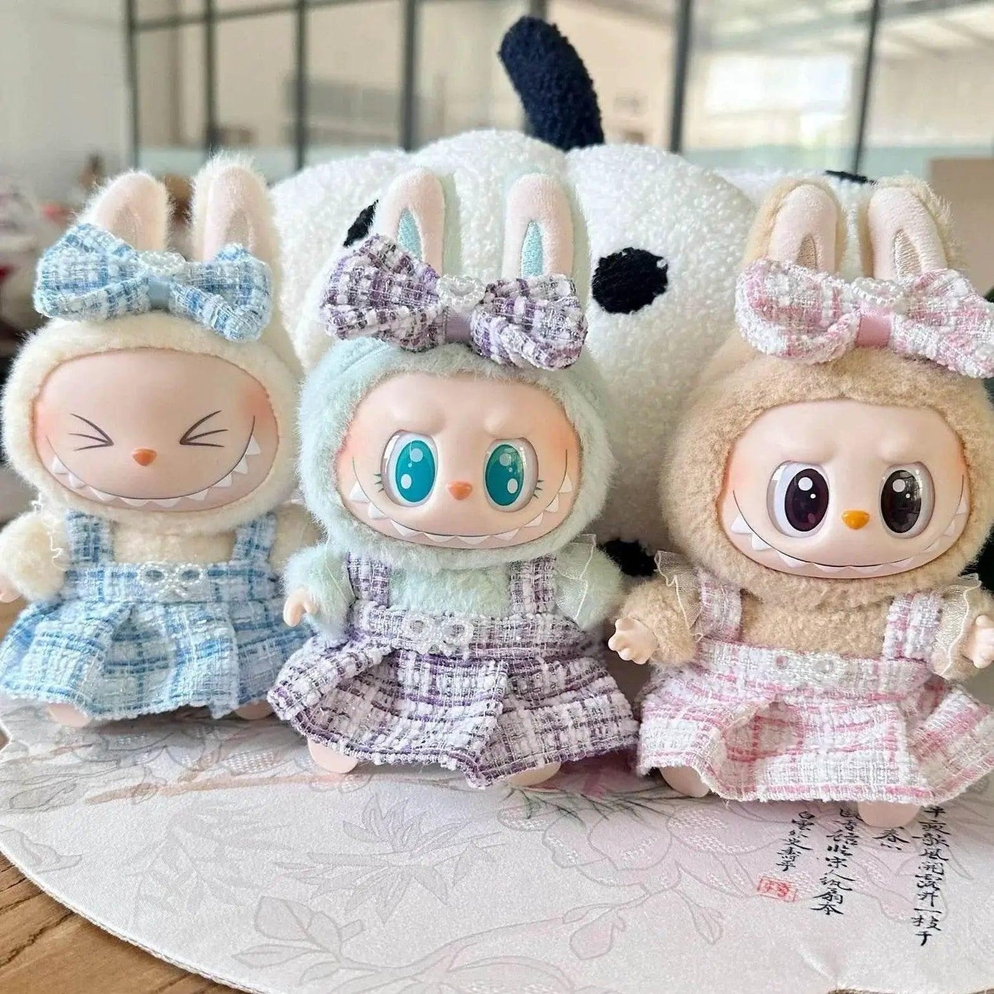  Cute Labubu Doll Outfit Classic Dress Set for Mini Dolls -  ToylandEU™