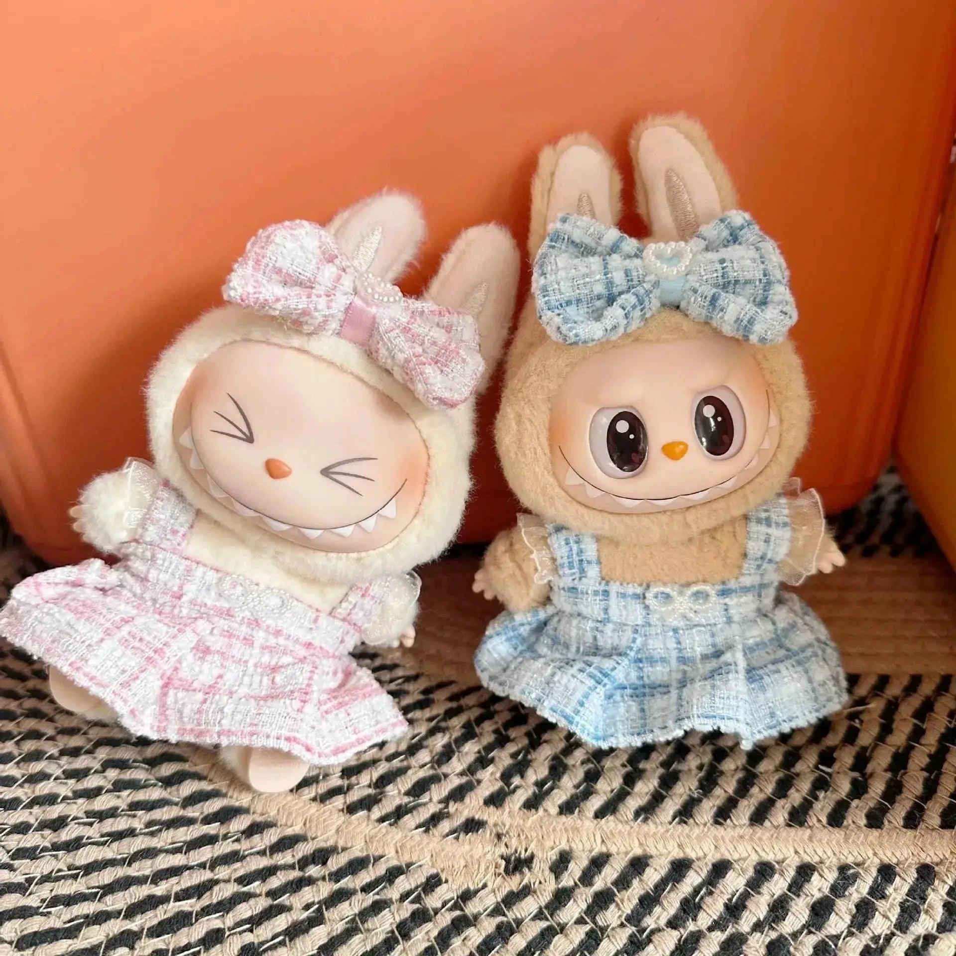  Cute Labubu Doll Outfit Classic Dress Set for Mini Dolls -  ToylandEU™