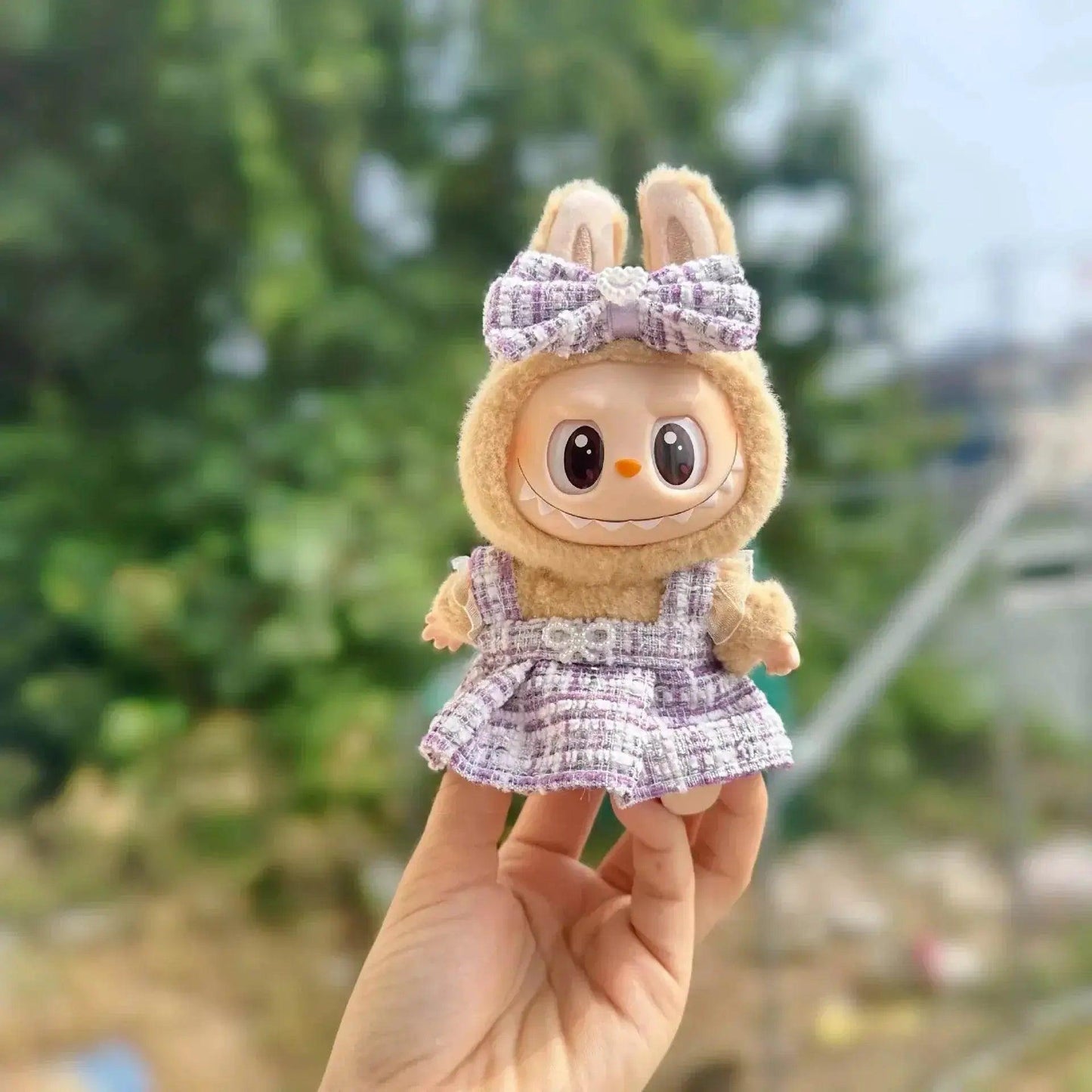  Cute Labubu Doll Outfit Classic Dress Set for Mini Dolls -  ToylandEU™