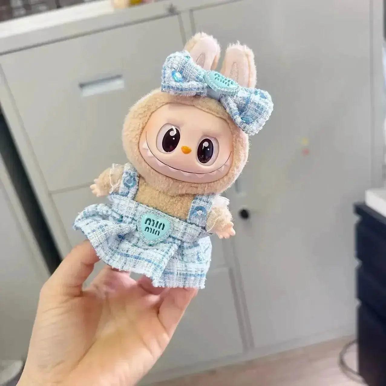  Cute Labubu Doll Outfit Classic Dress Set for Mini Dolls -  ToylandEU™