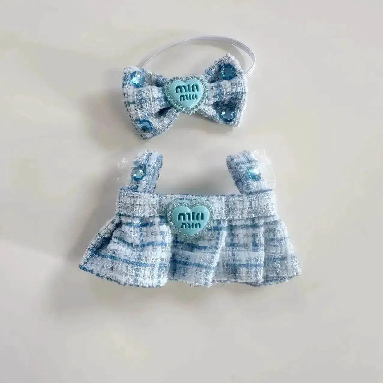  Cute Labubu Doll Outfit Classic Dress Set for Mini Dolls -  ToylandEU™