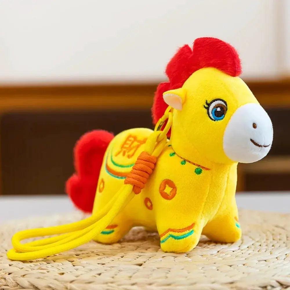  Cute Little Horse Plush Ornament New Year Lucky Charm -  ToylandEU™