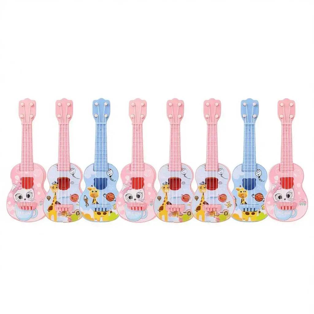 Cute Mini Ukulele Toy For Kids Beginner Friendly Colorful Design - ToylandEU