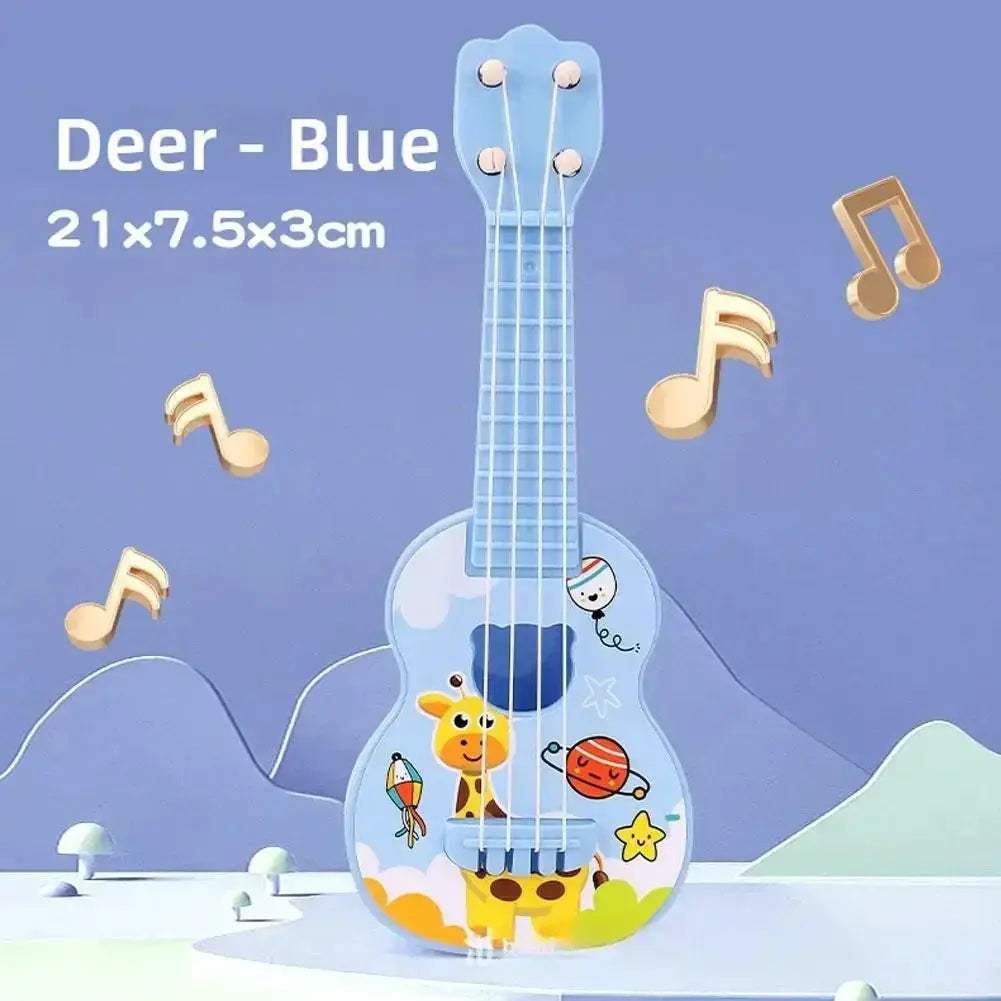 Cute Mini Ukulele Toy For Kids Beginner Friendly Colorful Design - ToylandEU