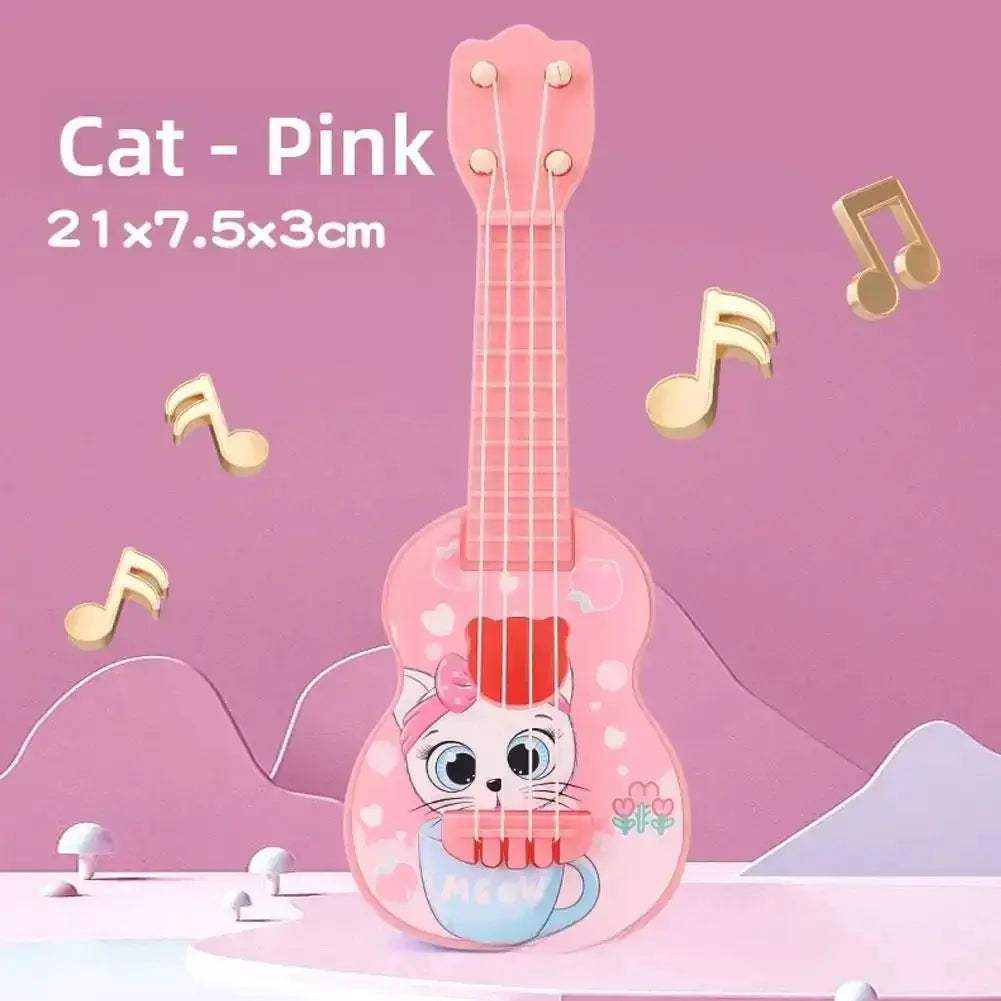 Cute Mini Ukulele Toy For Kids Beginner Friendly Colorful Design - ToylandEU
