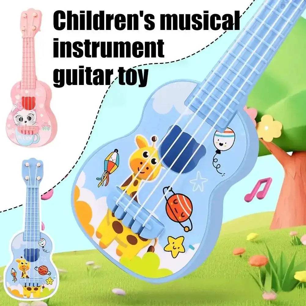 Cute Mini Ukulele Toy For Kids Beginner Friendly Colorful Design - ToylandEU