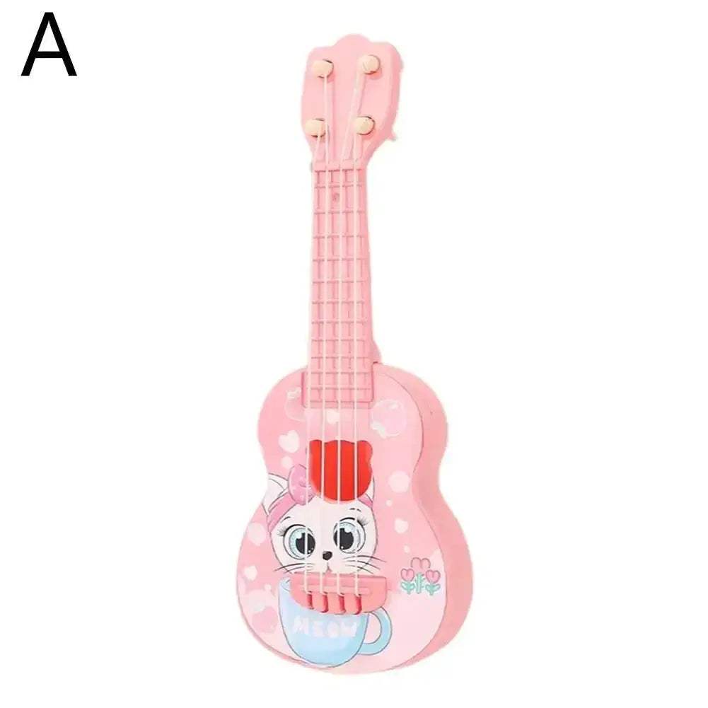 Cute Mini Ukulele Toy For Kids Beginner Friendly Colorful Design - ToylandEU