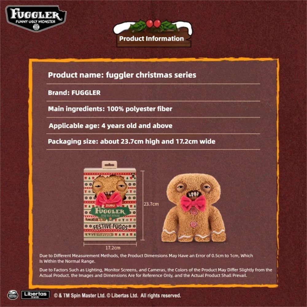 Cute Monster Plush Toy Festival Series Reindeer Charm - ToylandEU