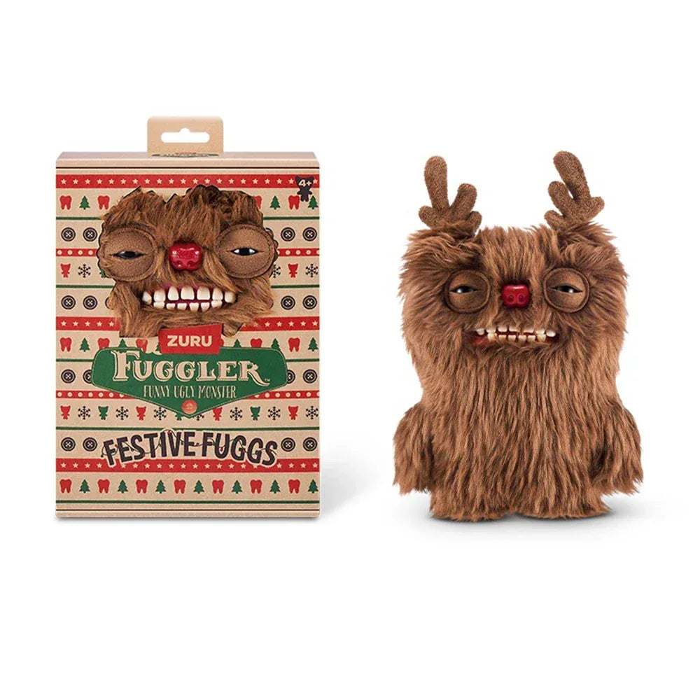 Cute Monster Plush Toy Festival Series Reindeer Charm - ToylandEU