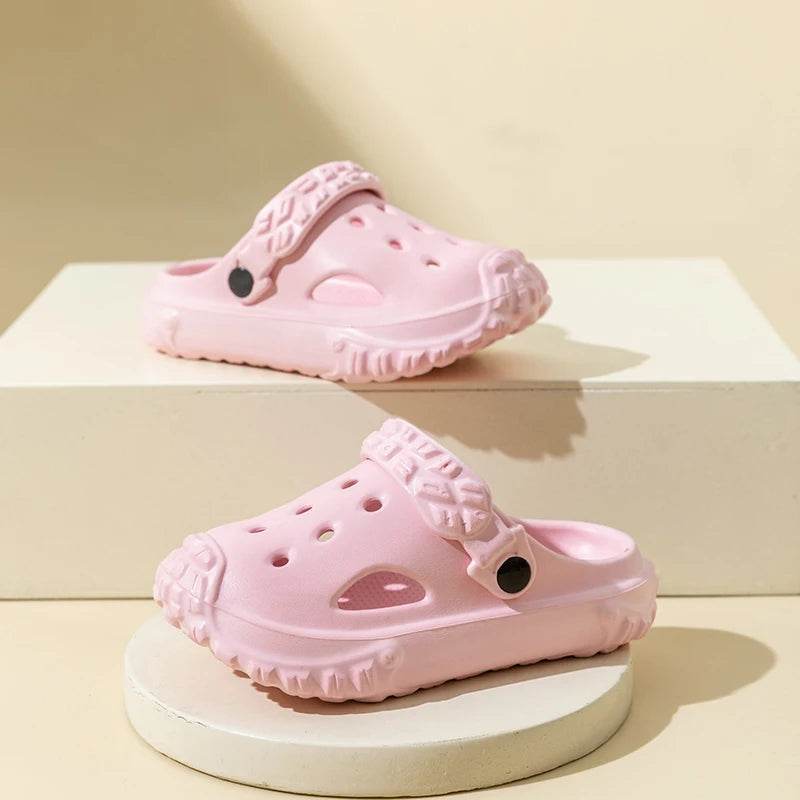 Cute Non-Slip Girls Clogs Sandals Summer Kids Slippers - ToylandEU