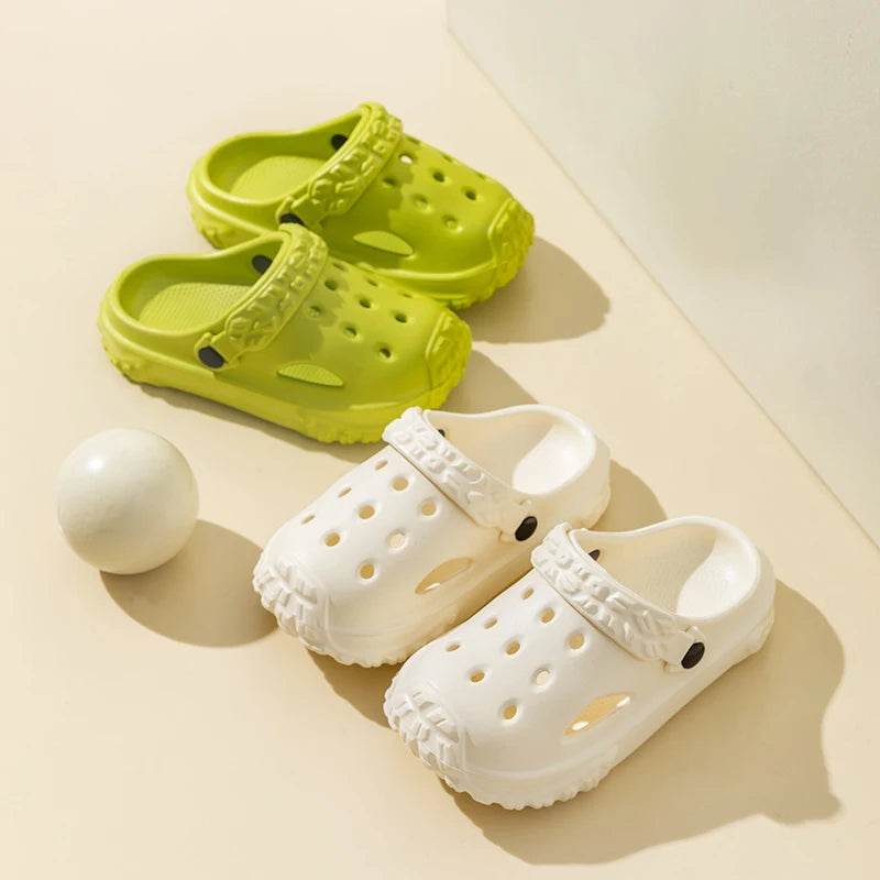 Cute Non-Slip Girls Clogs Sandals Summer Kids Slippers - ToylandEU