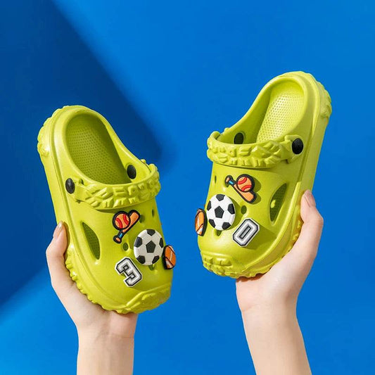 Cute Non-Slip Girls Sandals Cartoon Summer Kids Slippers - ToylandEU