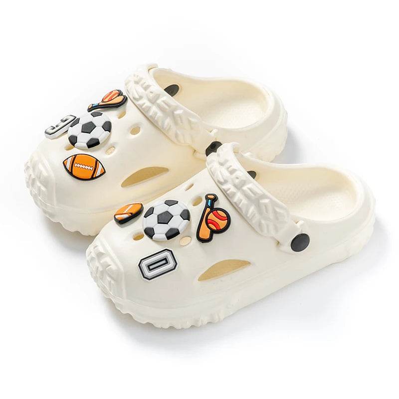 Cute Non-Slip Girls Sandals Cartoon Summer Kids Slippers - ToylandEU