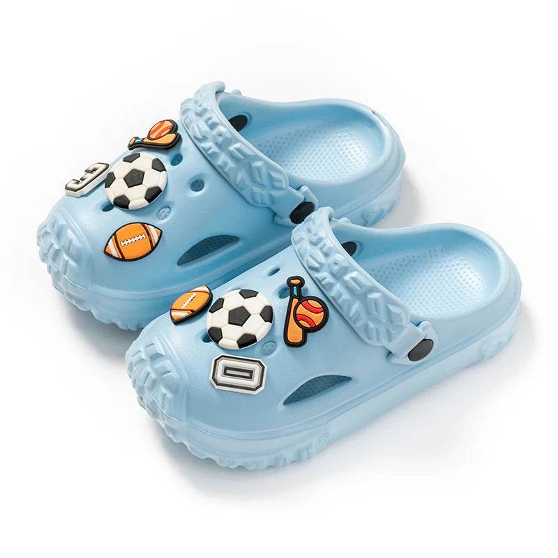 Cute Non-Slip Girls Sandals Cartoon Summer Kids Slippers - ToylandEU