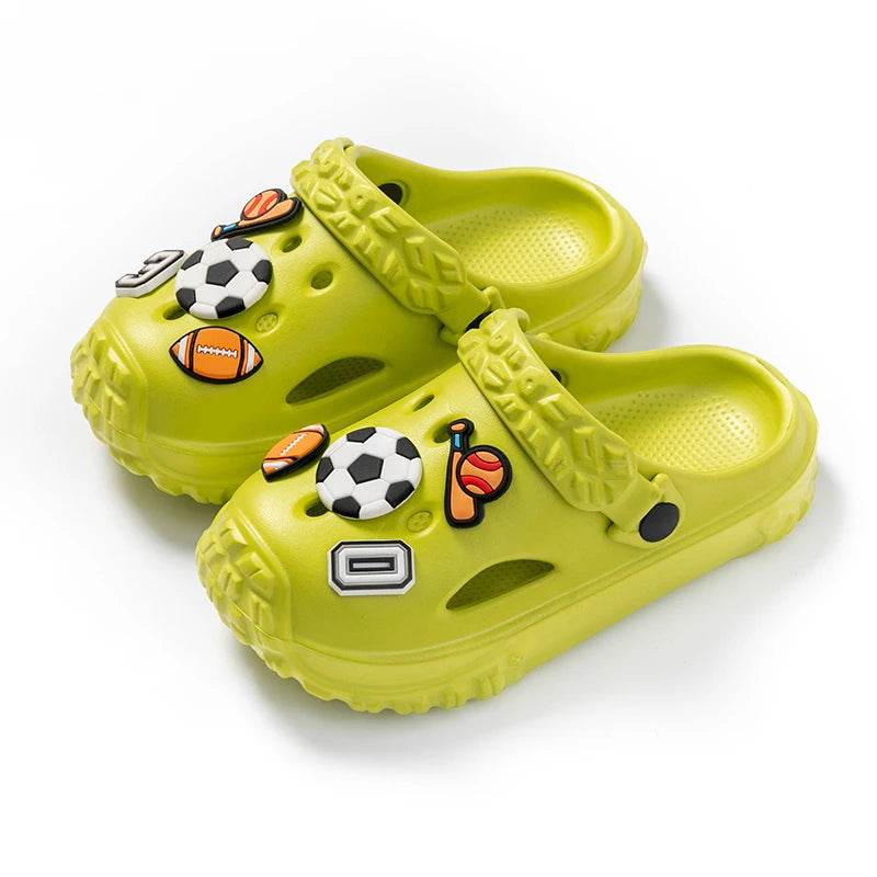 Cute Non-Slip Girls Sandals Cartoon Summer Kids Slippers - ToylandEU