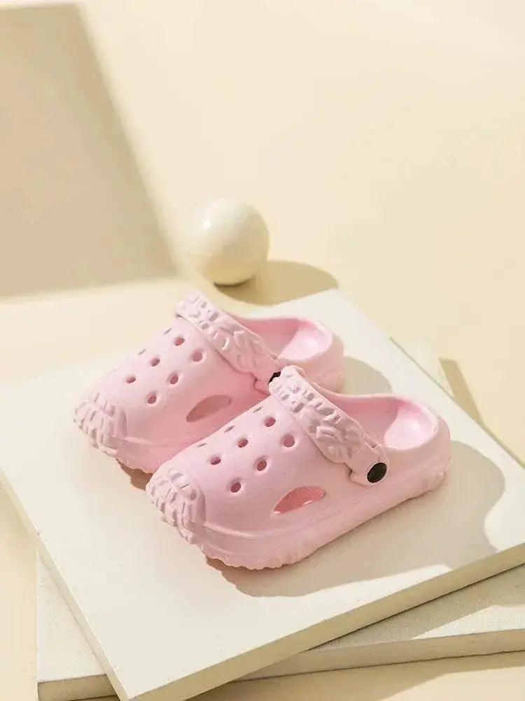  Cute Non-slip Girls Clogs Sandals Summer Kids Beach Shoes -  ToylandEU™