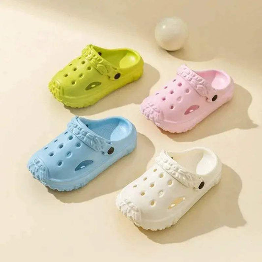  Cute Non-slip Girls Clogs Sandals Summer Kids Beach Shoes -  ToylandEU™