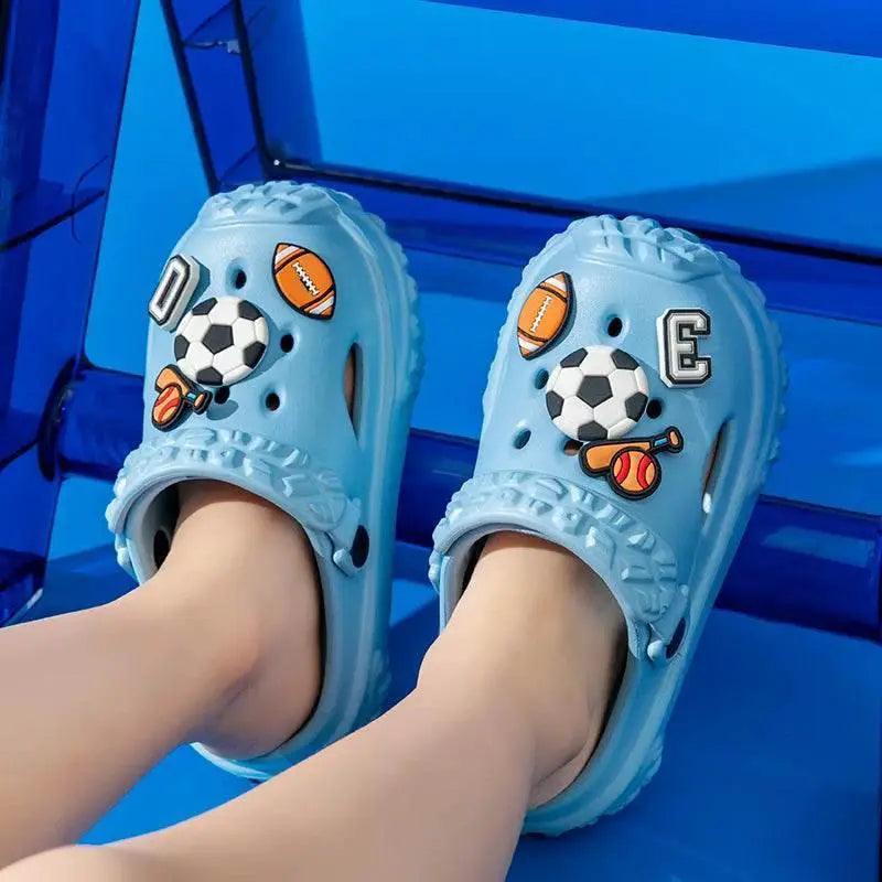  Cute Non-slip Girls Sandals Cartoon Summer Beach Shoes -  ToylandEU™