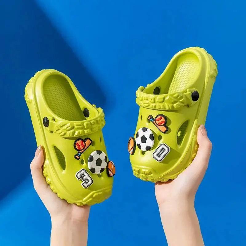  Cute Non-slip Girls Sandals Cartoon Summer Beach Shoes -  ToylandEU™