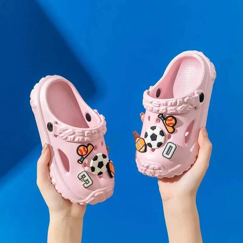  Cute Non-slip Girls Sandals Cartoon Summer Beach Shoes -  ToylandEU™