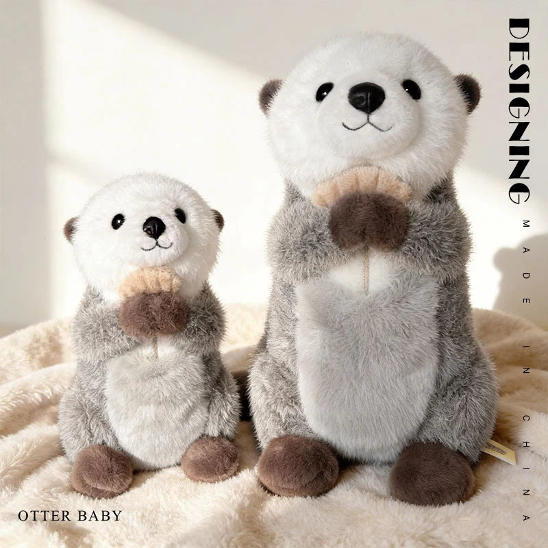 Cute Otter Plush Toy Pillow Soft Stuffed Birthday Gift - ToylandEU