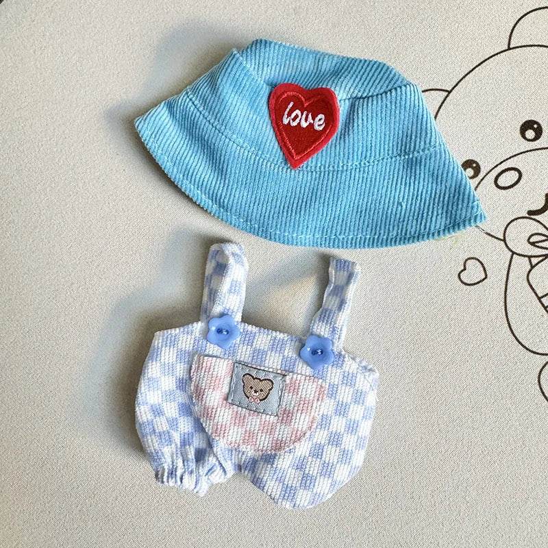 Cute Party Dress Suspender Pants for 17cm Labubu Doll - ToylandEU