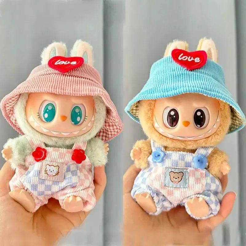  Cute Party Dress Suspender Pants for 17cm Labubu Dolls -  ToylandEU™