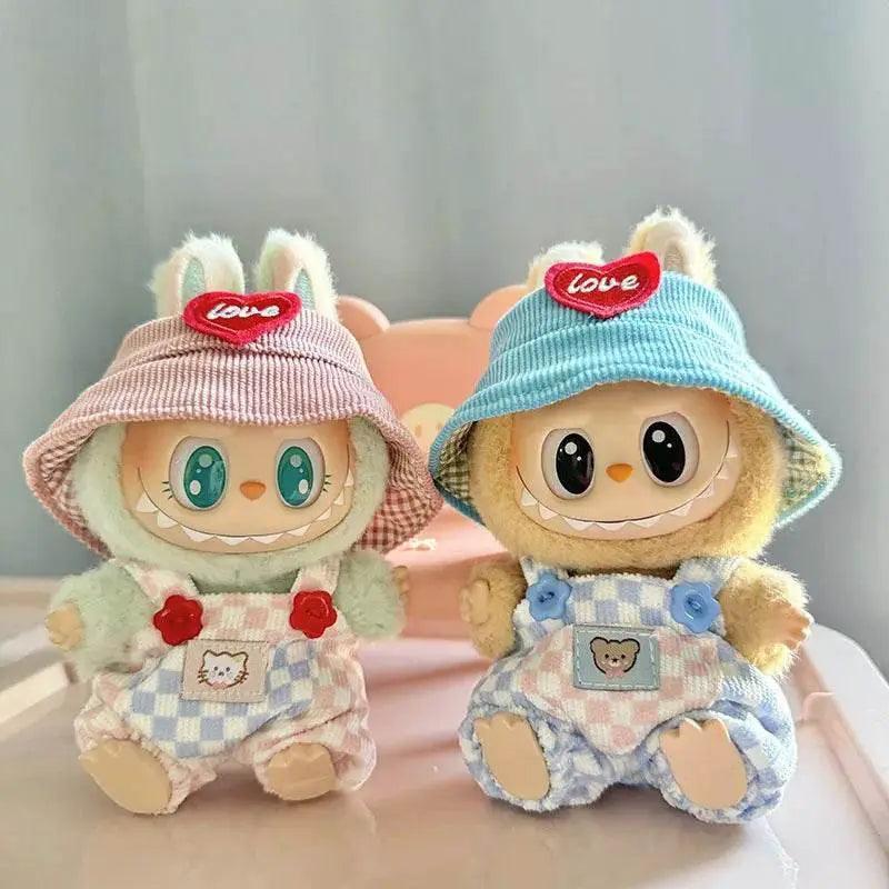  Cute Party Dress Suspender Pants for 17cm Labubu Dolls -  ToylandEU™