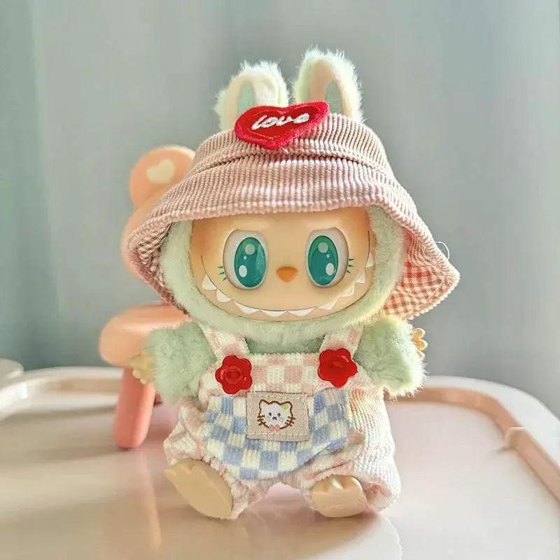  Cute Party Dress Suspender Pants for 17cm Labubu Dolls -  ToylandEU™